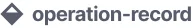 Operation-Recordfooter用ロゴ